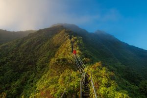 Walking The Haiku Stairs